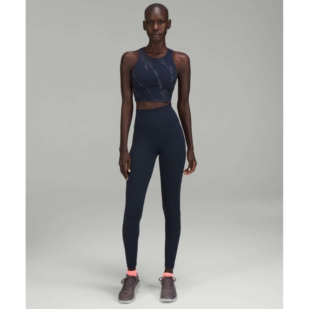 size 4 NWT Lululemon Wunder Train Longline Bra Fade *Medium Support, C/D‎ Cup - Picture 10 of 10